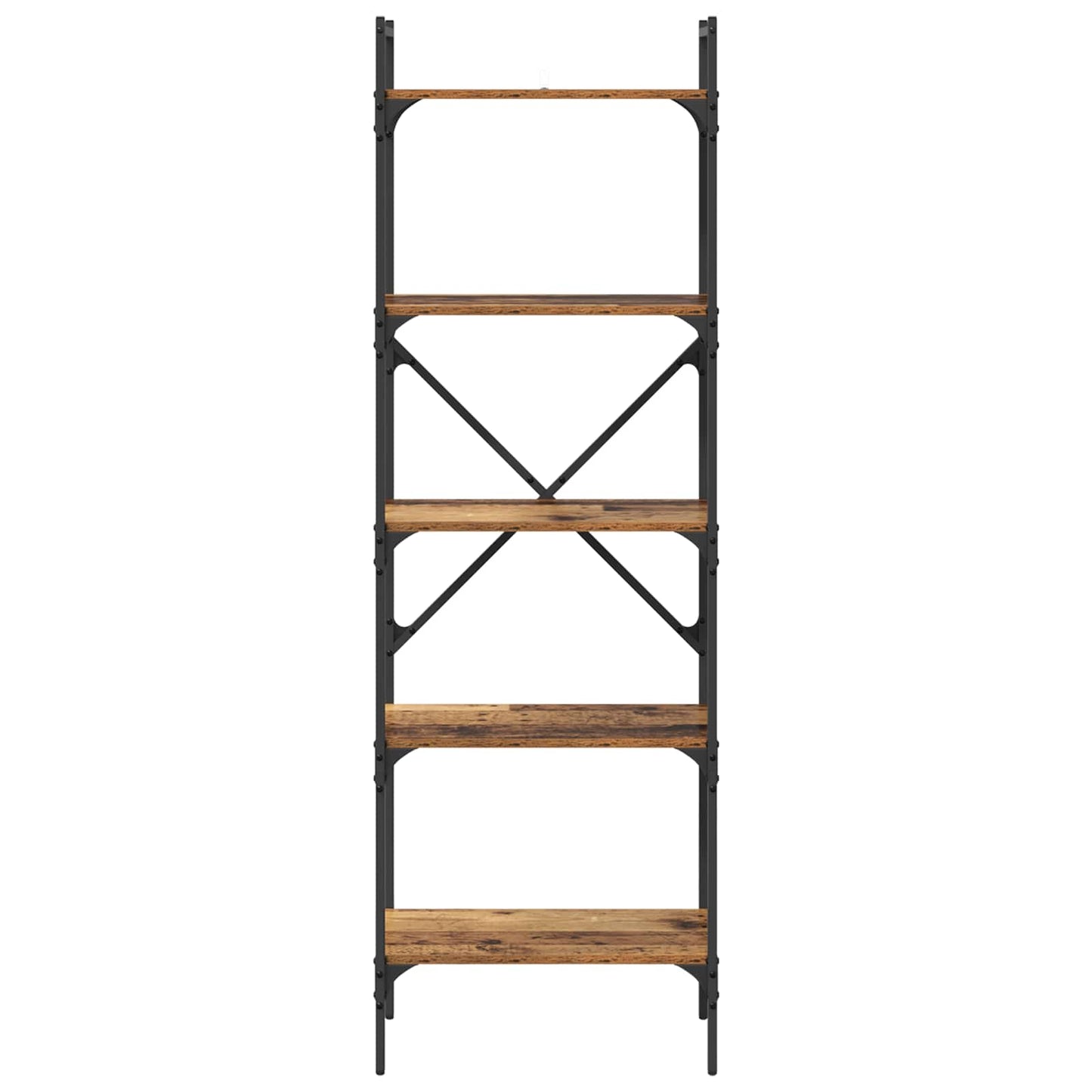 vidaXL Βιβλιοθήκη Παλιό Ξύλο 56 x 32 x 174 cm Επεξεργασμένο ξύλο