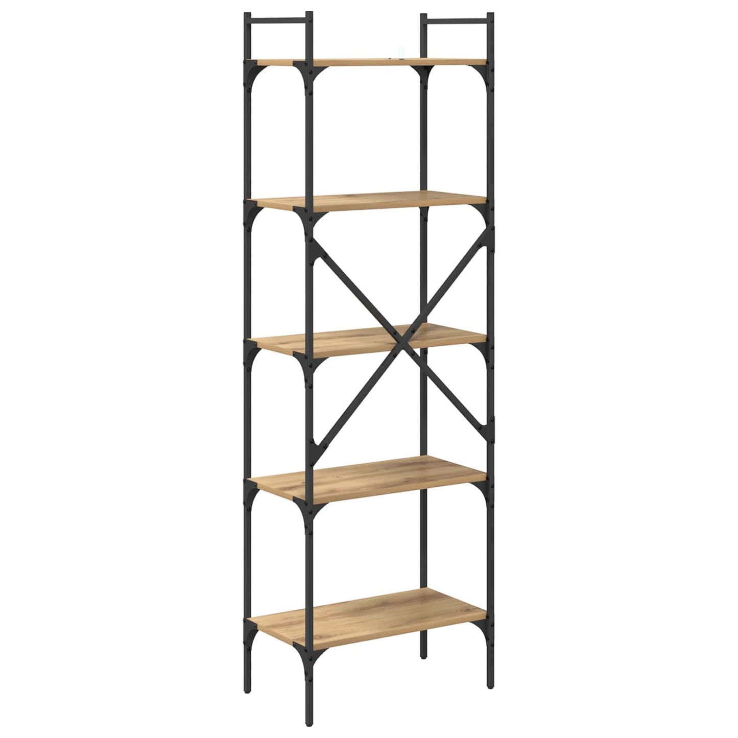 vidaXL Βιβλιοθήκη Artisan Oak 56 x 32 x 174 cm Επεξεργασμένο ξύλο