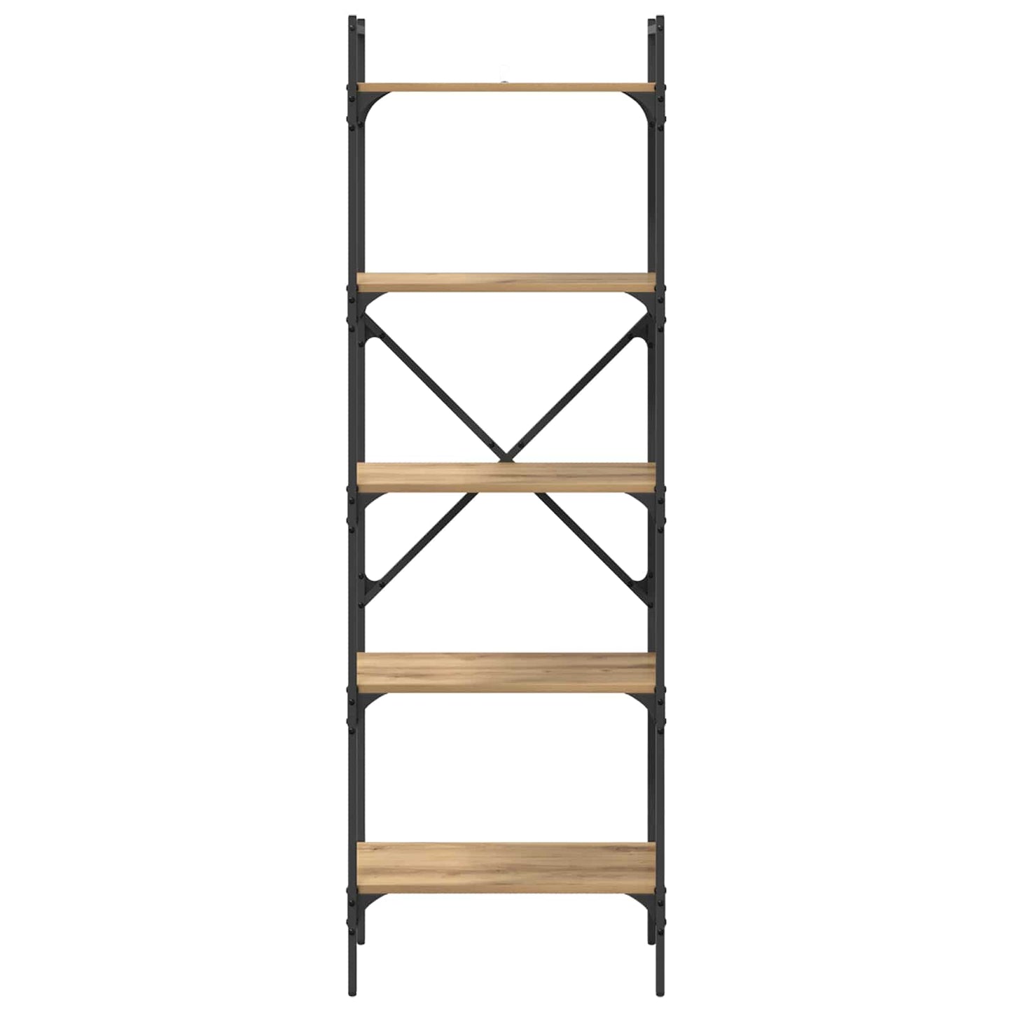 vidaXL Βιβλιοθήκη Artisan Oak 56 x 32 x 174 cm Επεξεργασμένο ξύλο