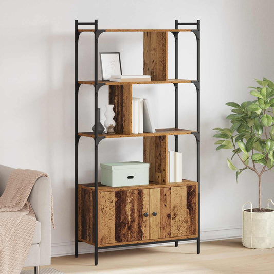 vidaXL Βιβλιοθήκη 76,5 x 30 x 154,5 εκ Επεξεργασμένο ξύλο