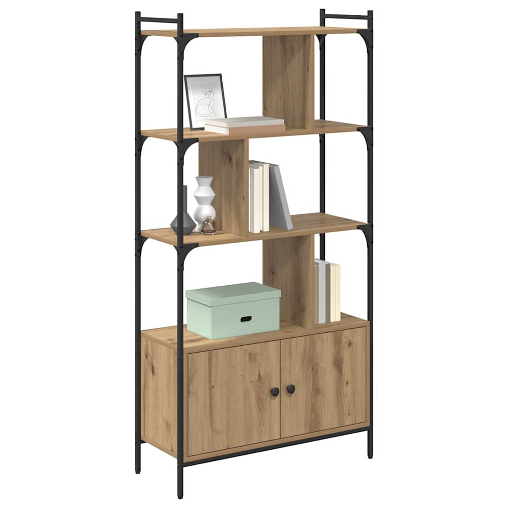 vidaXL Βιβλιοθήκη Επεξεργασμένο ξύλο