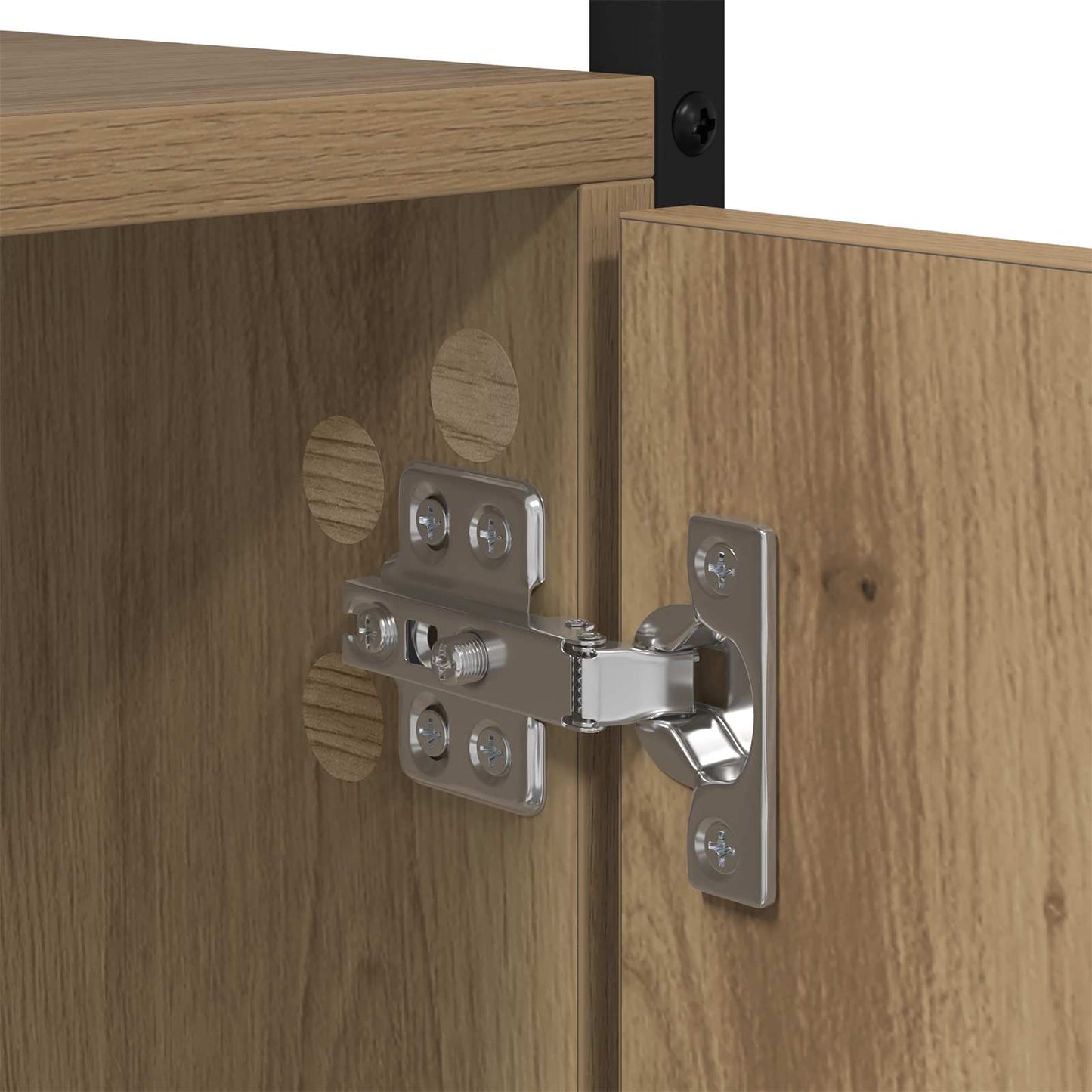 vidaXL Βιβλιοθήκη Artisan Oak 44,5 x 30 x 154,5 εκ. Επεξεργασμένο ξύλο