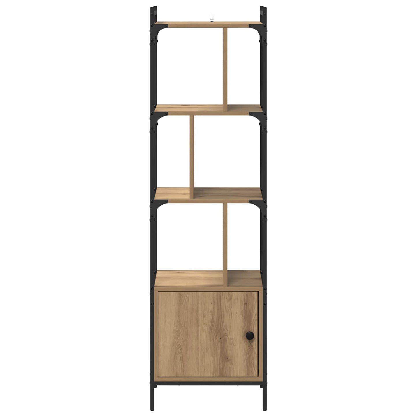 vidaXL Βιβλιοθήκη Artisan Oak 44,5 x 30 x 154,5 εκ. Επεξεργασμένο ξύλο