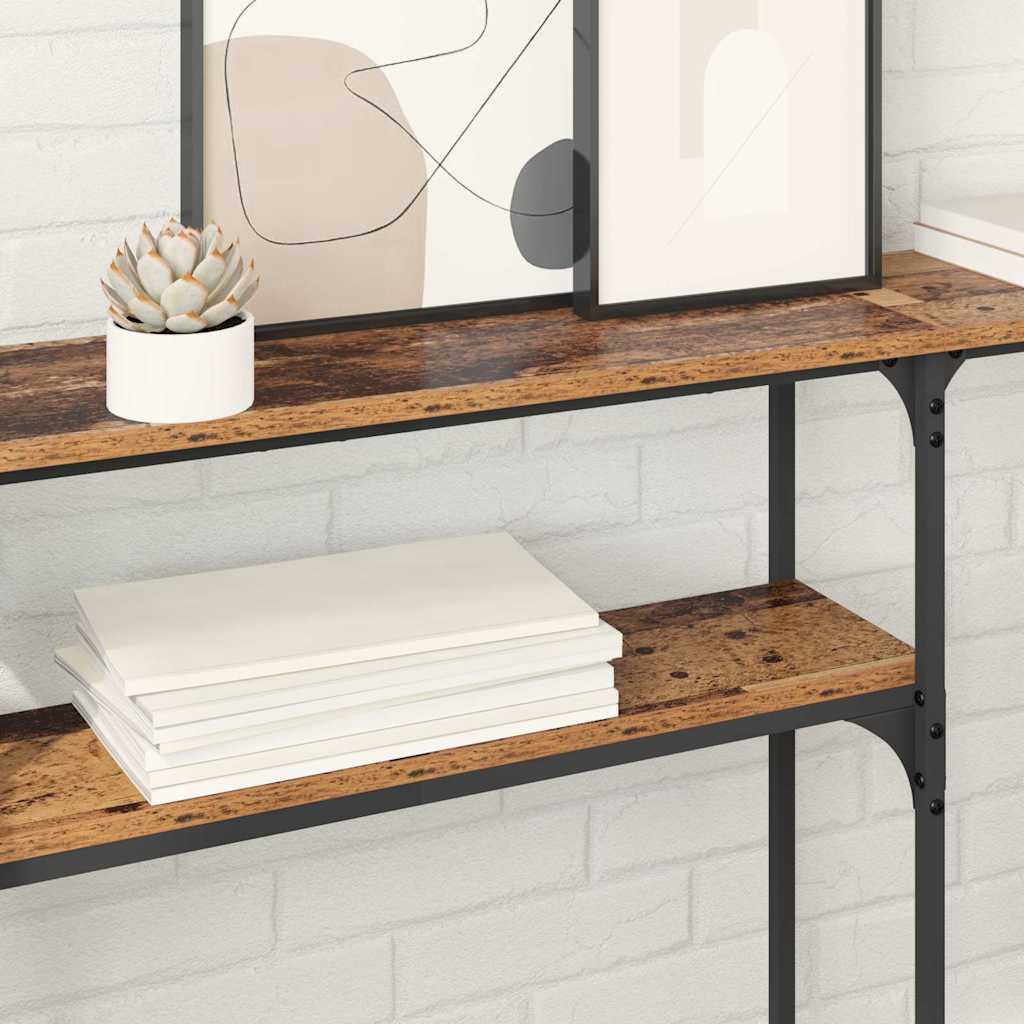 vidaXL ΤραπέζιΚονσόλας Παλαιό ξύλο 145x22.5x75εκ Επεξεργασμένο ξύλο