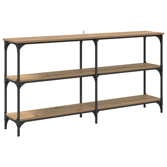 vidaXL Τραπέζι κονσόλας Artisan Oak 150 x 29 x 75 εκ