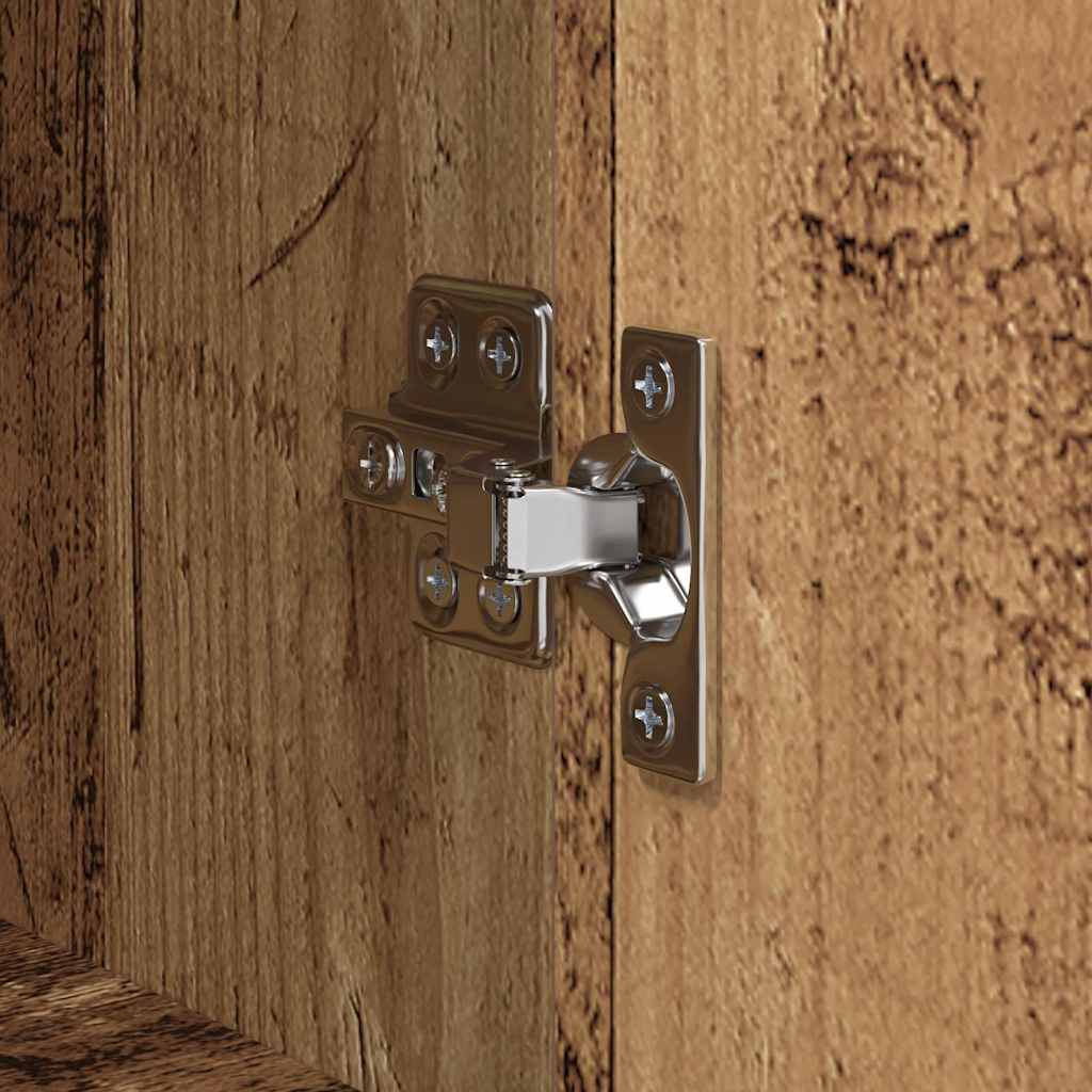 vidaXL Highboard Παλιό Ξύλο 62 x 36 x 121,5 εκ Επεξεργασμένο ξύλο