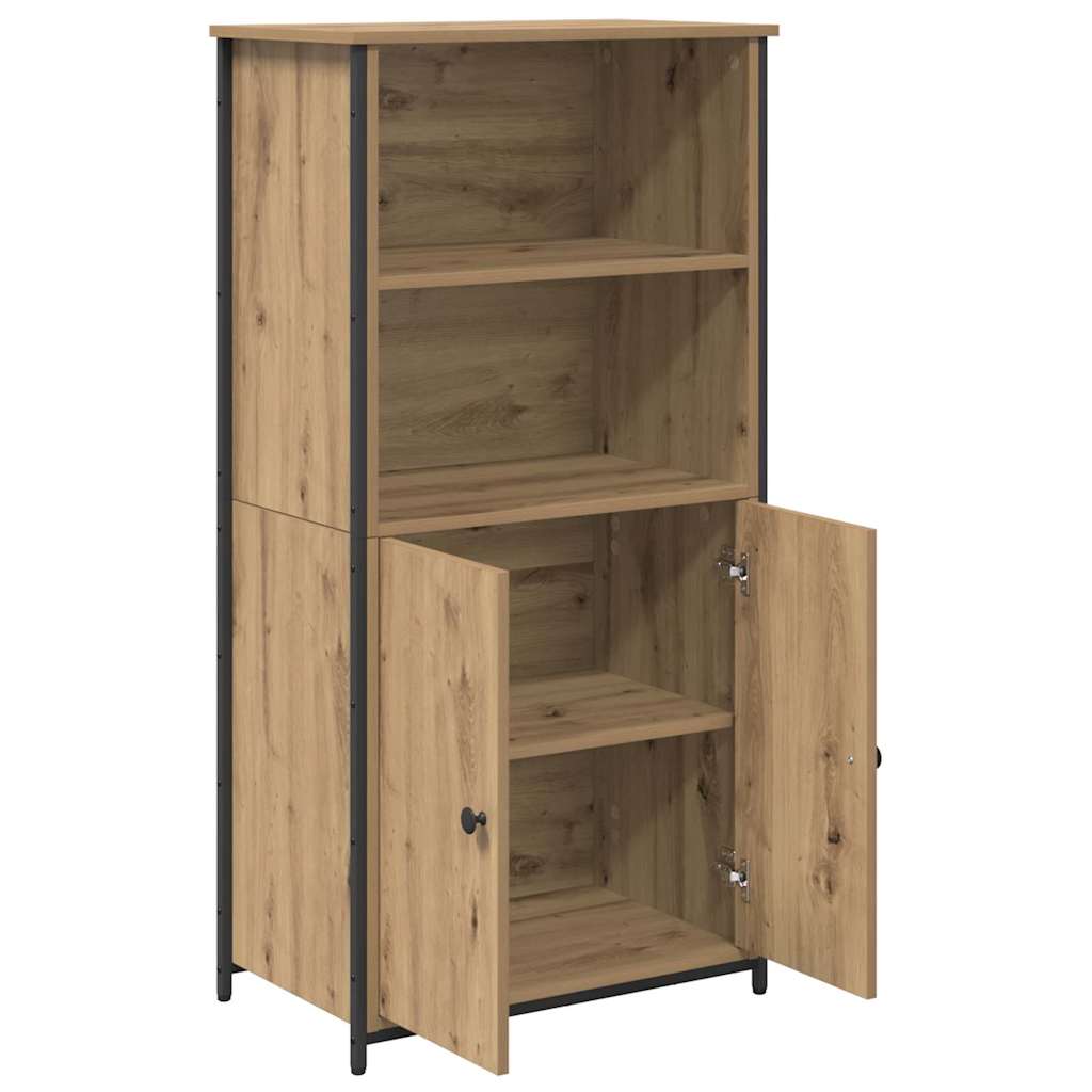 vidaXL Highboard Artisan Oak 62 x 36 x 121,5 εκ Επεξεργασμένο ξύλο