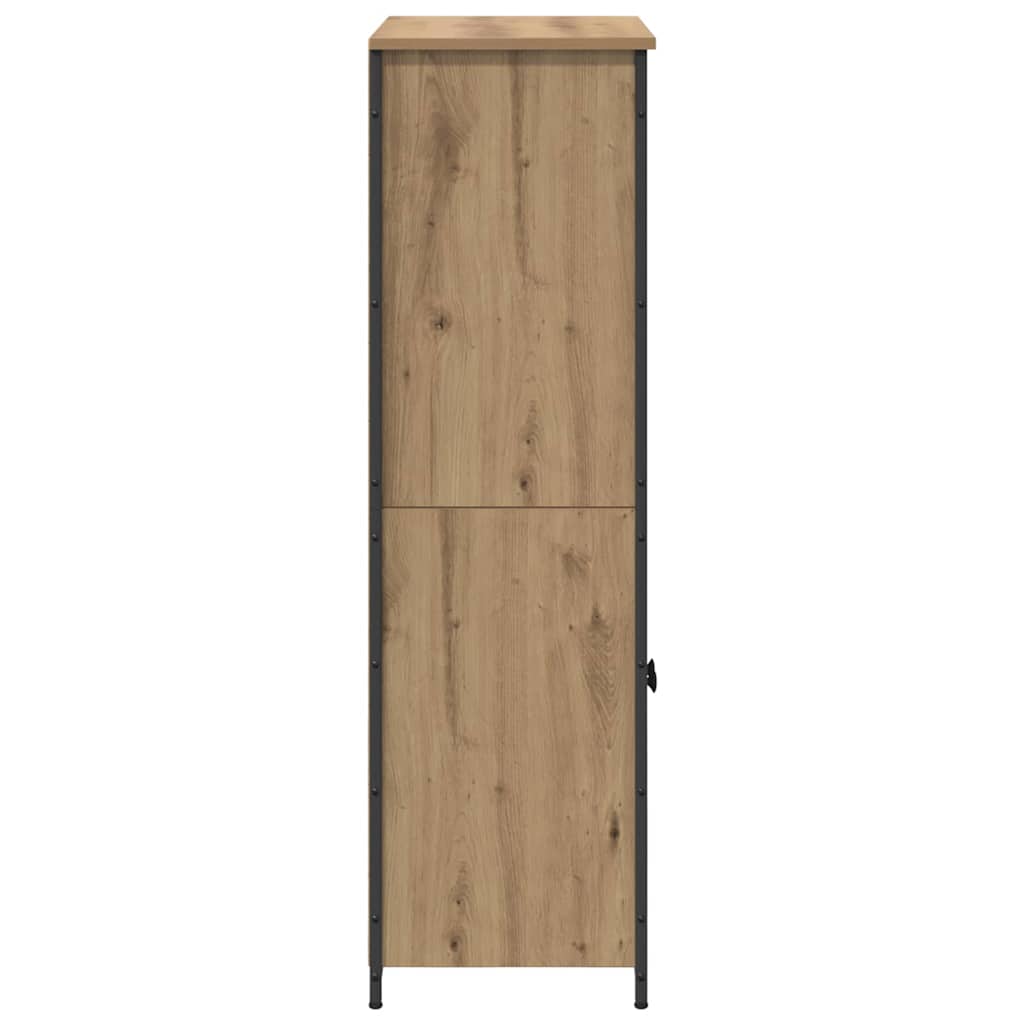 vidaXL Highboard Artisan Oak 62 x 36 x 121,5 εκ Επεξεργασμένο ξύλο