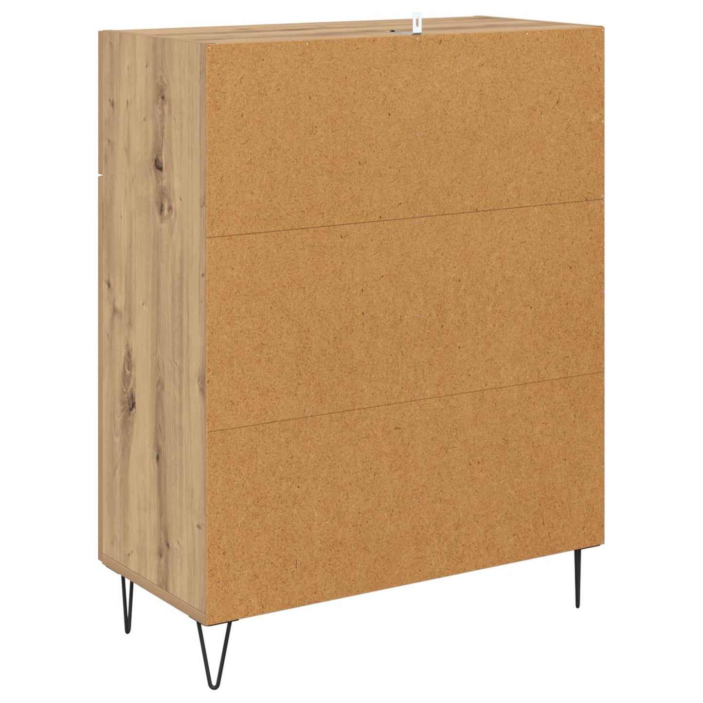 vidaXL Πλαϊνό γραφείο με συρτάρι Artisan Oak 69,5 x 34 x 90 εκ.