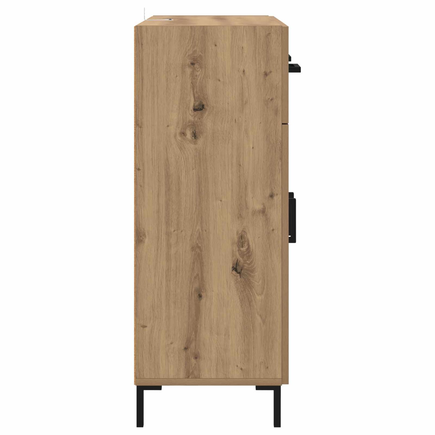 vidaXL Πλαϊνό γραφείο με συρτάρι Artisan Oak 69,5 x 34 x 90 εκ.