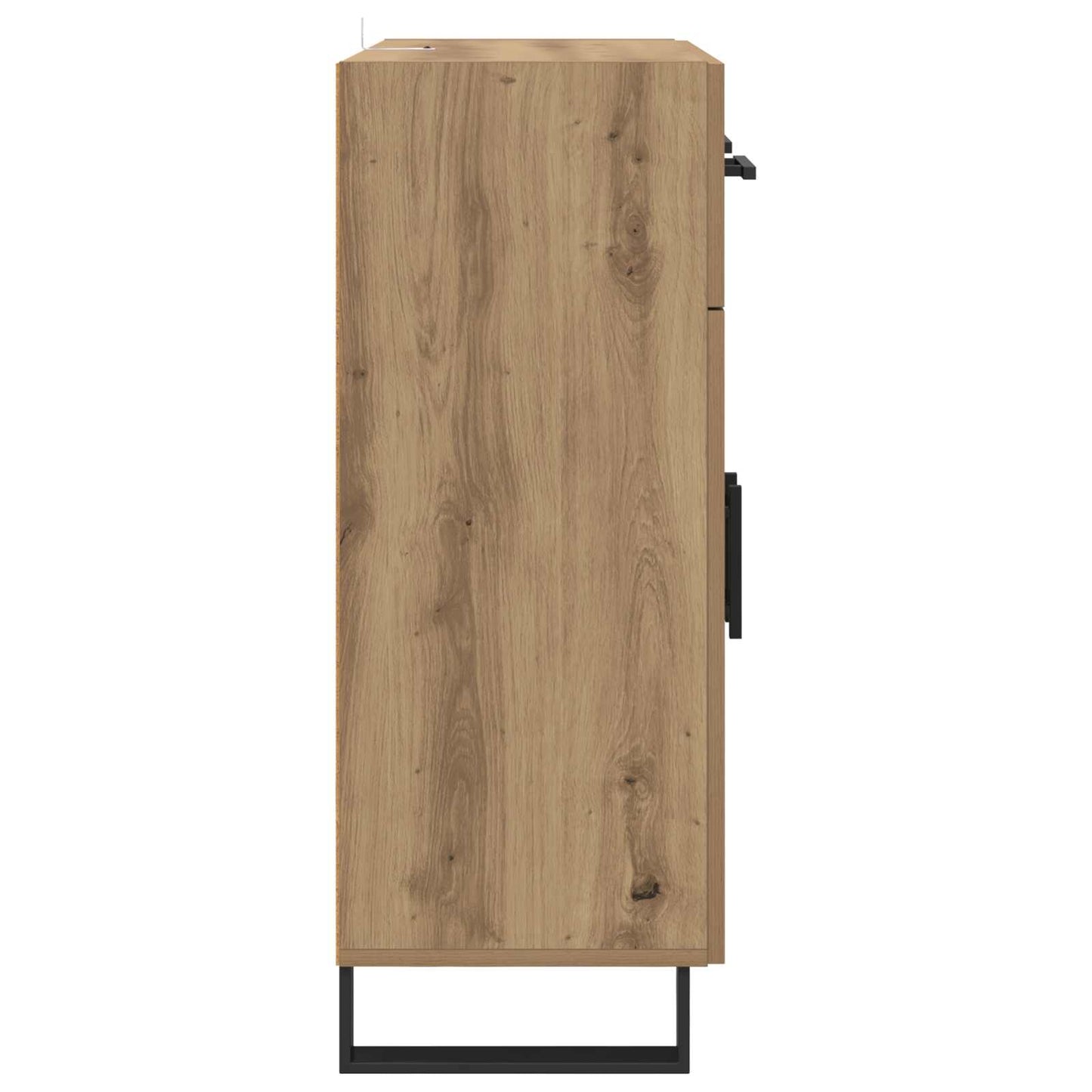 vidaXL Πλαϊνό γραφείο με συρτάρι Artisan Oak 69,5 x 34 x 90 εκ.