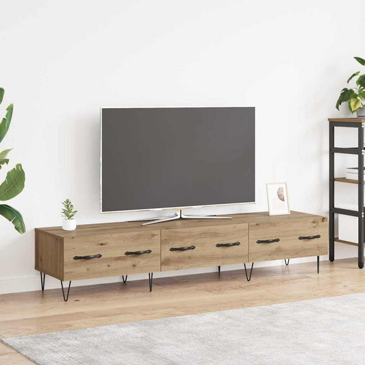 vidaXL Ντουλάπι TV artisan δρυς 150 x 36 x 30 εκ Επεξεργασμένο ξύλο