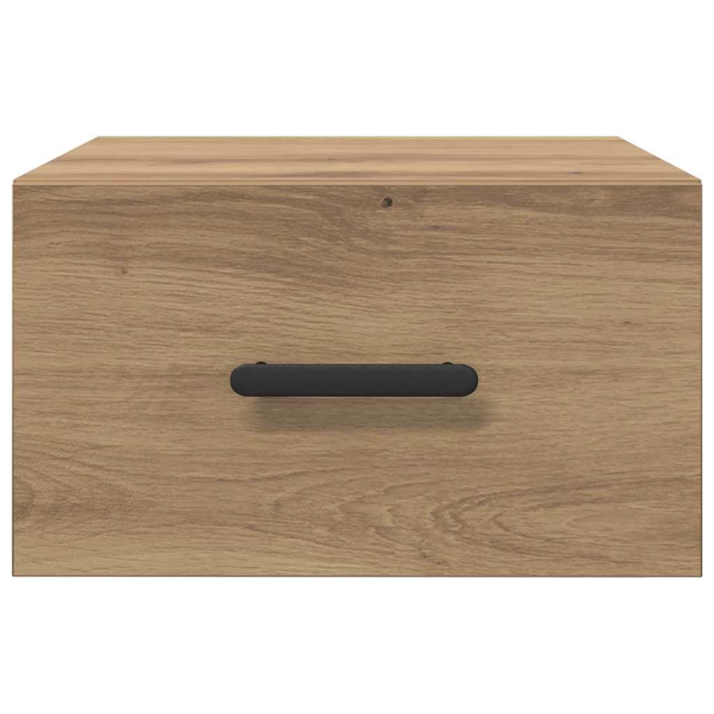 vidaXL Κομοδίνο 35 x 35 x 20 εκ Επεξεργασμένο Ξύλο Artisan Oak