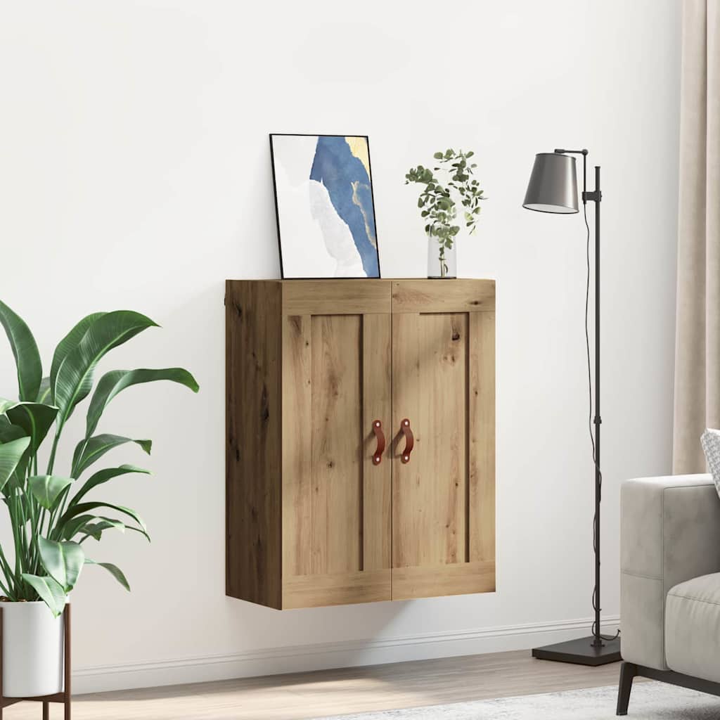 vidaXL Επιτοίχιο ντουλάπι Artisan Oak 69,5 x 34 x 90 εκ.