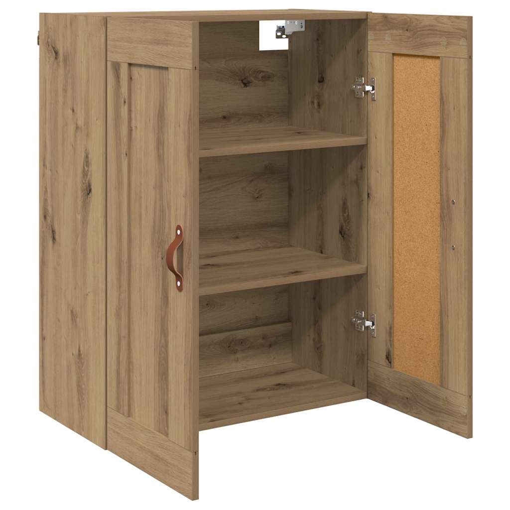 vidaXL Επιτοίχιο ντουλάπι Artisan Oak 69,5 x 34 x 90 εκ.