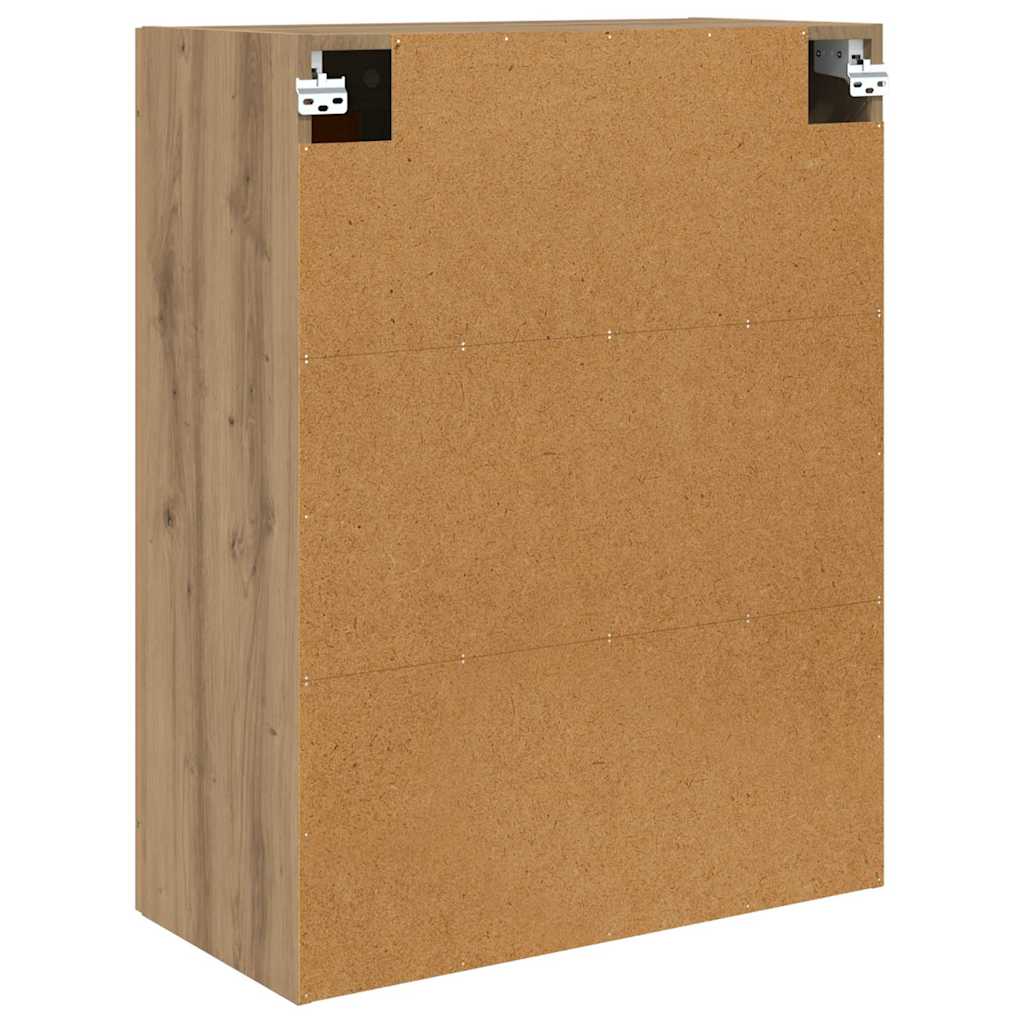 vidaXL Επιτοίχιο ντουλάπι Artisan Oak 69,5 x 34 x 90 εκ.