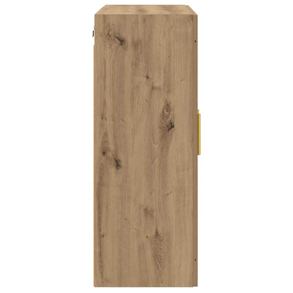 vidaXL Επιτοίχιο ντουλάπι Artisan Oak 69,5 x 34 x 90 εκ.