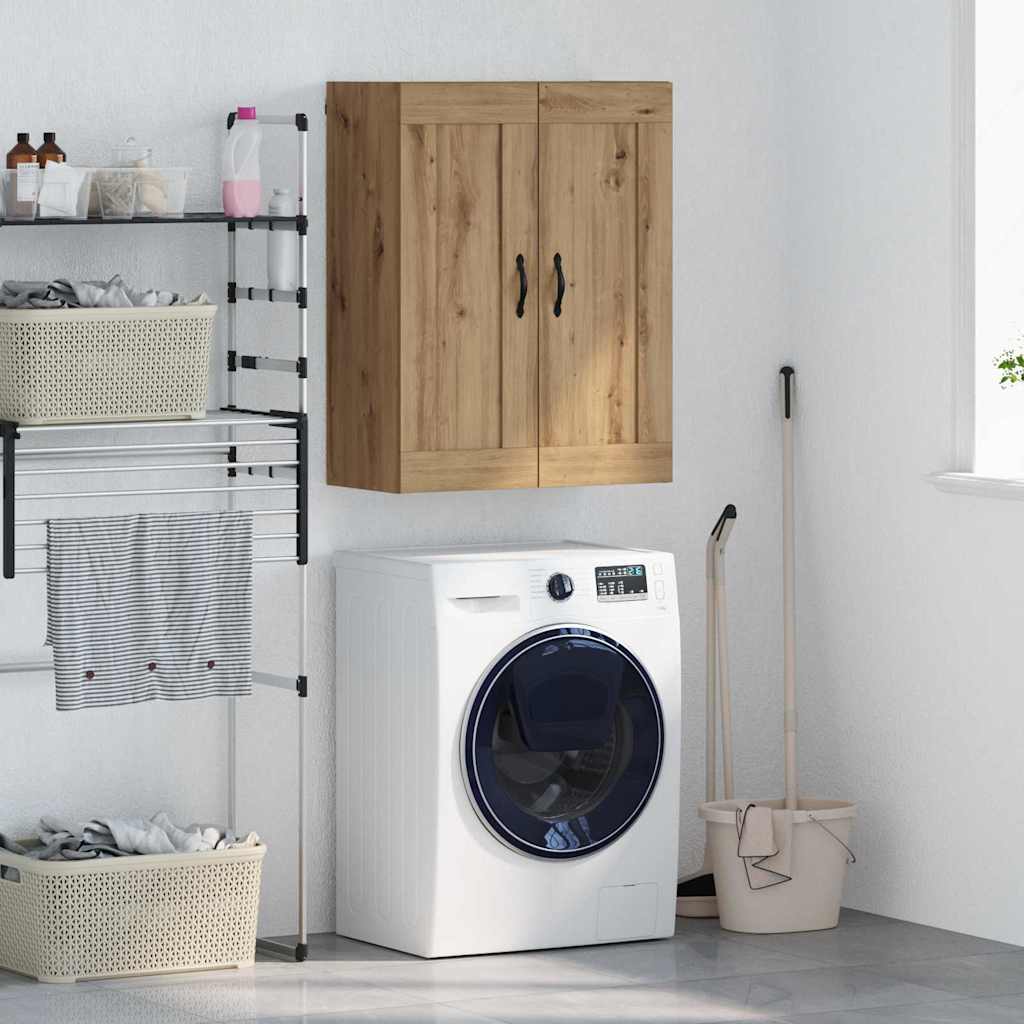 vidaXL Επιτοίχιο ντουλάπι Artisan Oak 69,5 x 34 x 90 εκ.