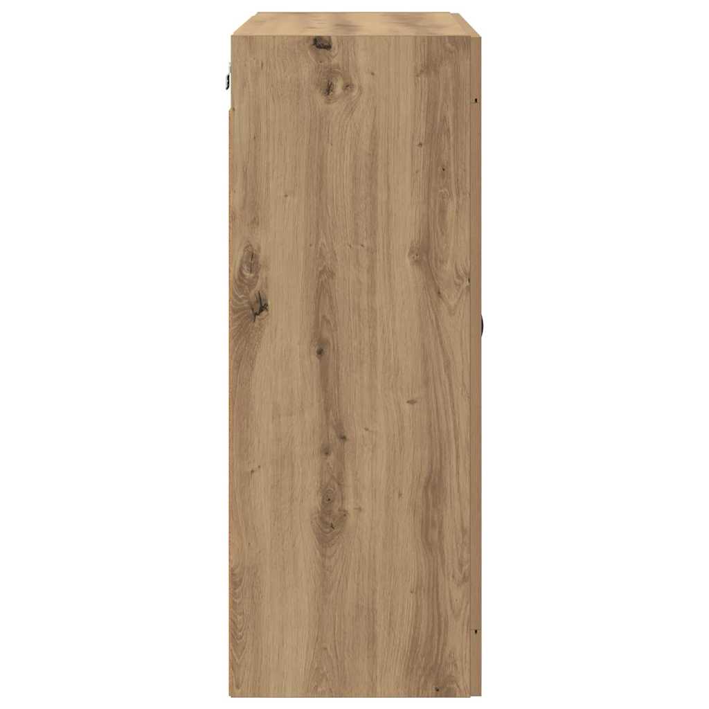 vidaXL Επιτοίχιο ντουλάπι Artisan Oak 69,5 x 34 x 90 εκ.