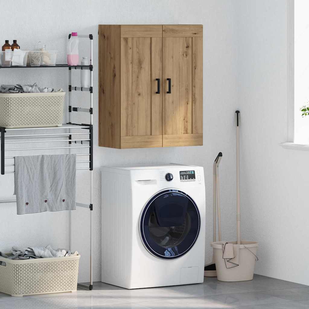vidaXL Επιτοίχιο ντουλάπι Artisan Oak 69,5 x 34 x 90 εκ.