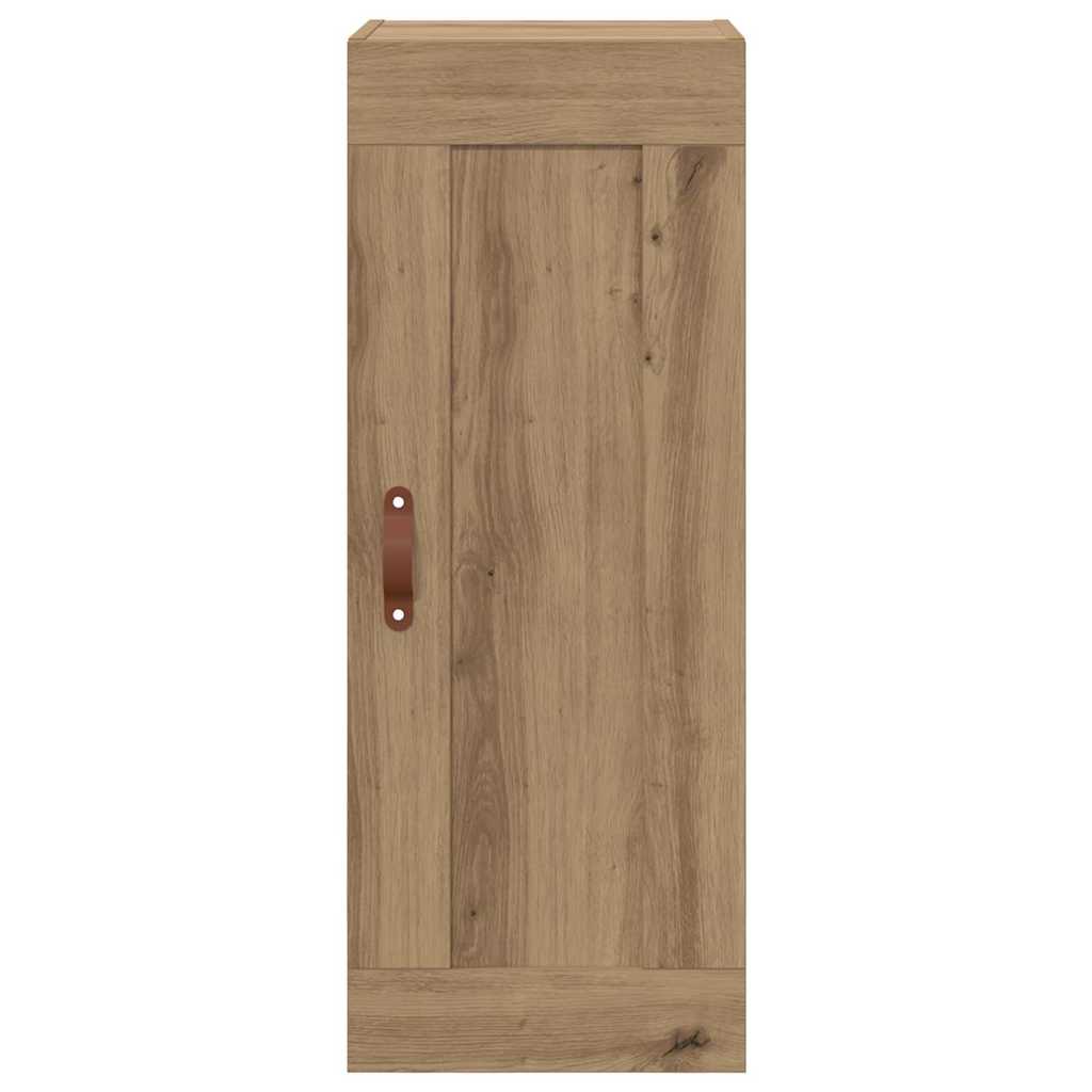 vidaXL Επιτοίχιο ντουλάπι Artisan Oak 34,5 x 34 x 90 εκ.