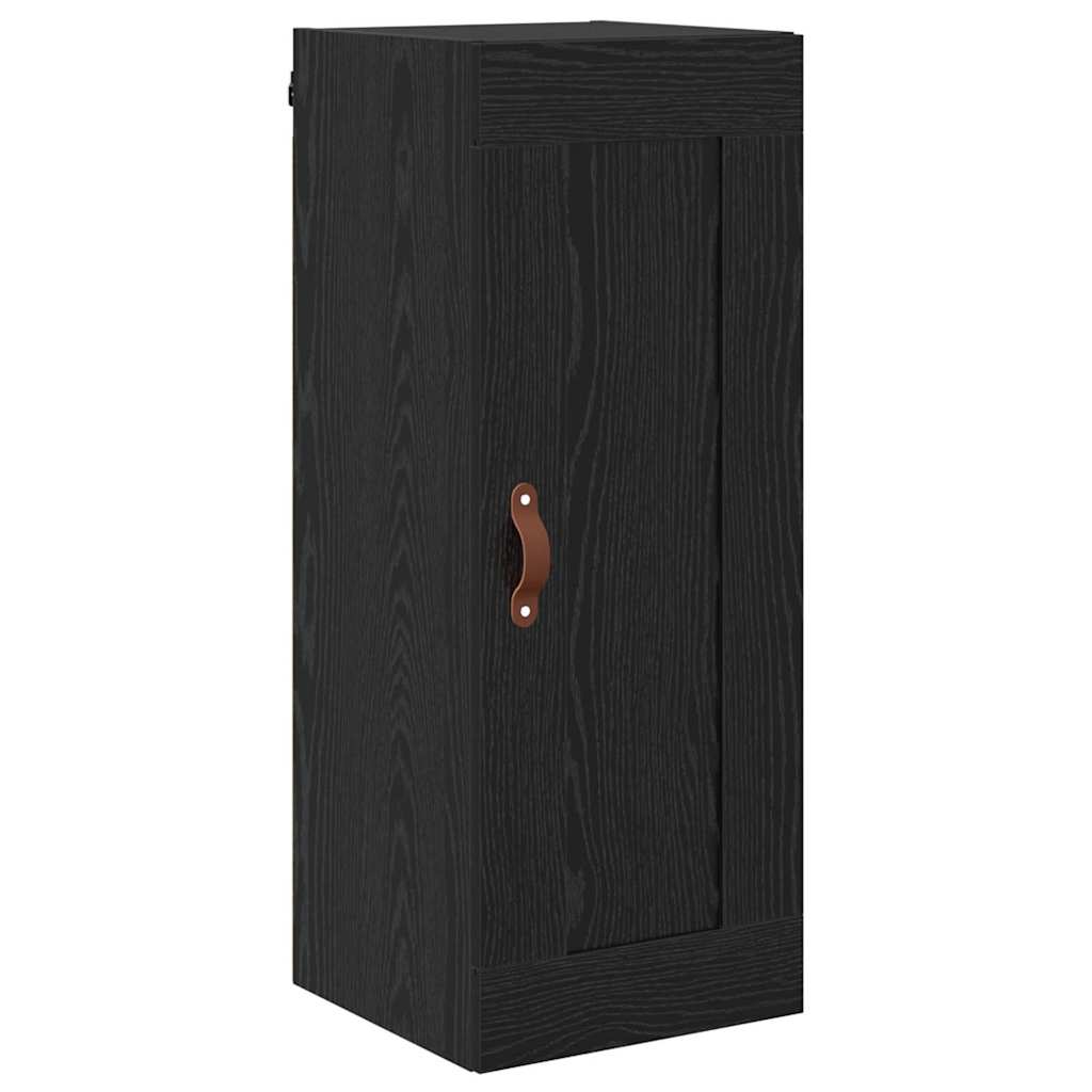 vidaXL Επιτοίχιο ντουλάπι Μαύρη Οξυά 34,5 x 34 x 90 εκ.