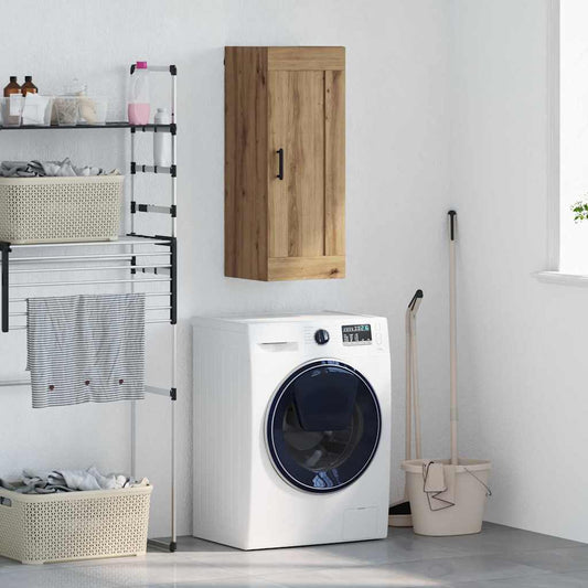 vidaXL Επιτοίχιο ντουλάπι Artisan Oak 34,5 x 34 x 90 εκ.