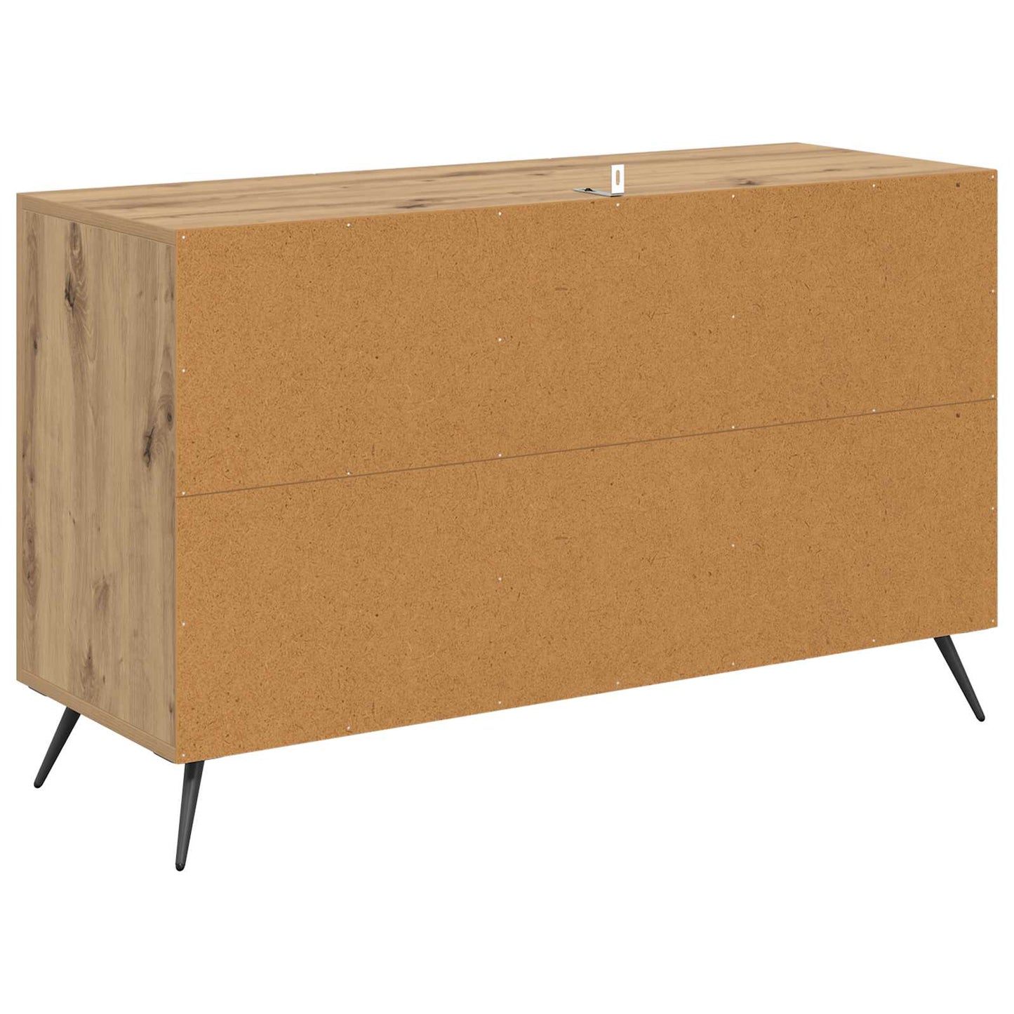 vidaXL Πλαϊνό γραφείο Artisan Oak 100 x 36 x 60 εκ. Επεξεργασμένο ξύλο