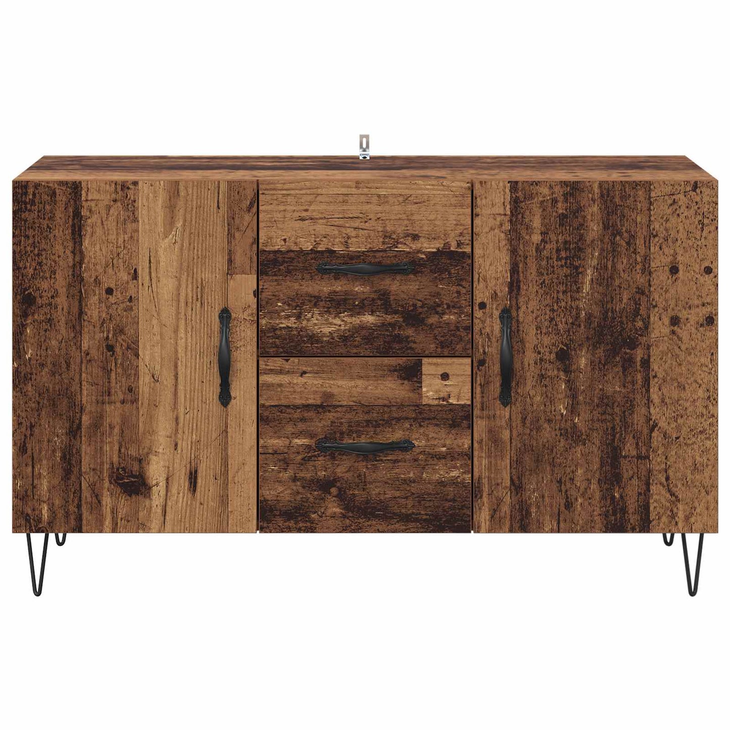 vidaXL Πλαϊνό γραφείο Παλιό Ξύλο 100 x 36 x 60 εκ. Επεξεργασμένο ξύλο