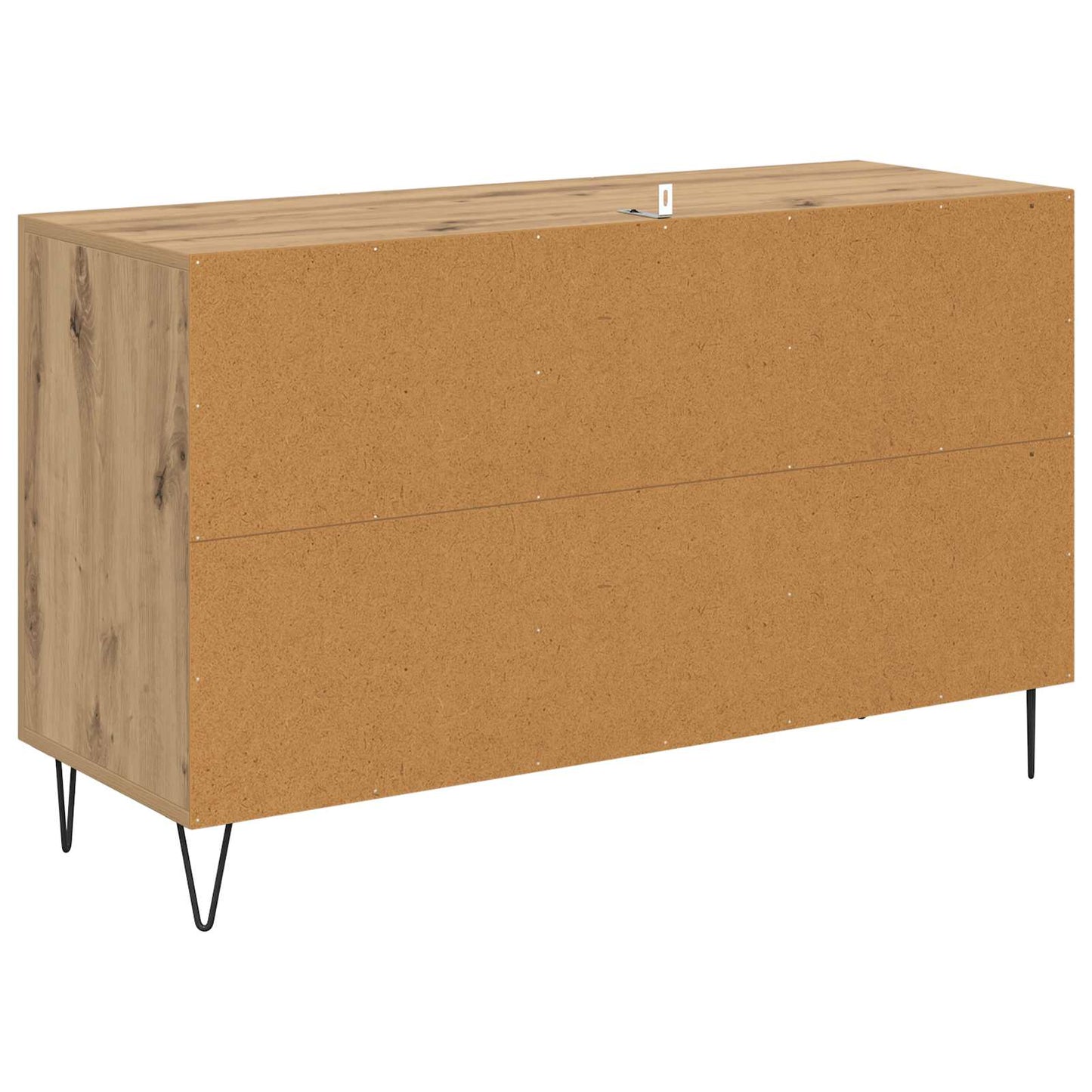 vidaXL Πλαϊνό γραφείο Artisan Oak 100 x 36 x 60 εκ. Επεξεργασμένο ξύλο