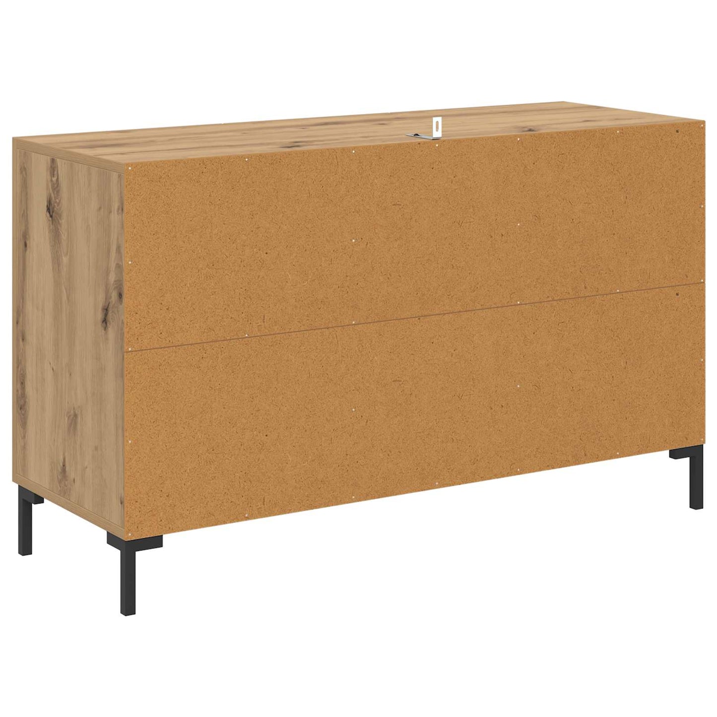 vidaXL Πλαϊνό γραφείο Artisan Oak 100 x 36 x 60 εκ. Επεξεργασμένο ξύλο