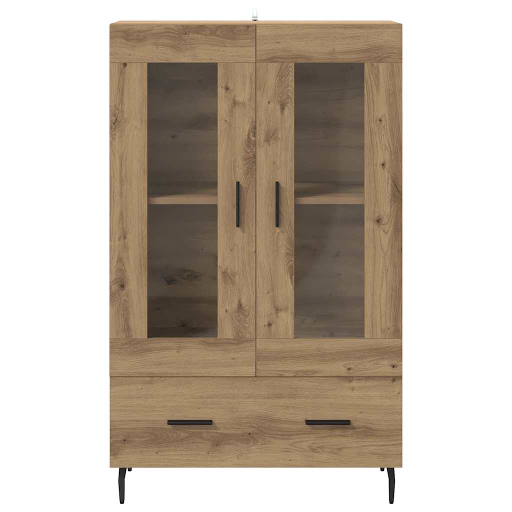vidaXL Highboard Artisan Oak 69,5 x 31 x 115 εκ. Επεξεργασμένο ξύλο