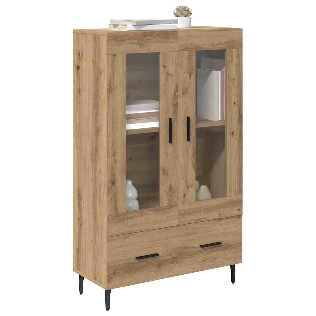 vidaXL Highboard Artisan Oak 69,5 x 31 x 115 εκ. Επεξεργασμένο ξύλο