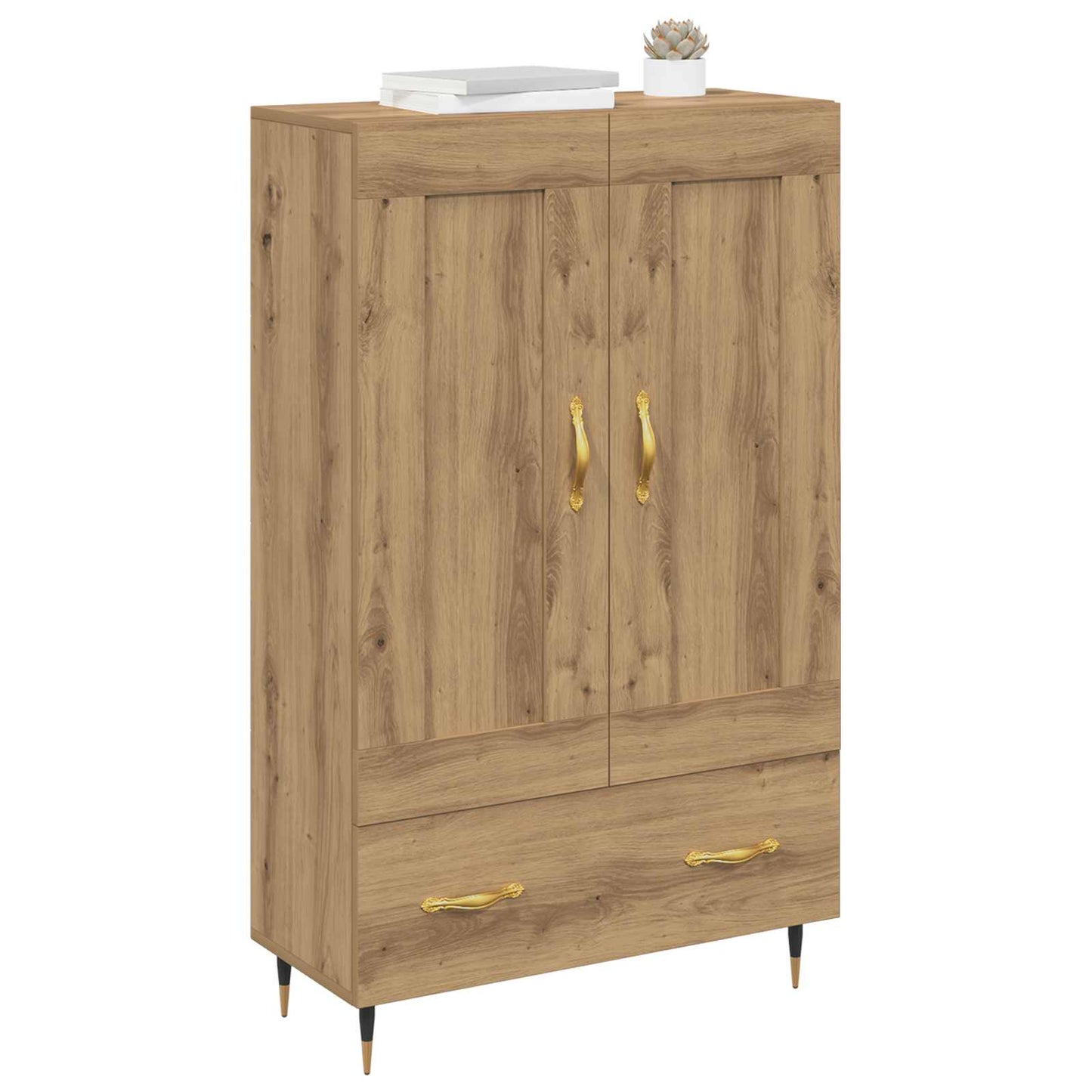 vidaXL Highboard Artisan Oak 69,5 x 31 x 115 εκ. Επεξεργασμένο ξύλο