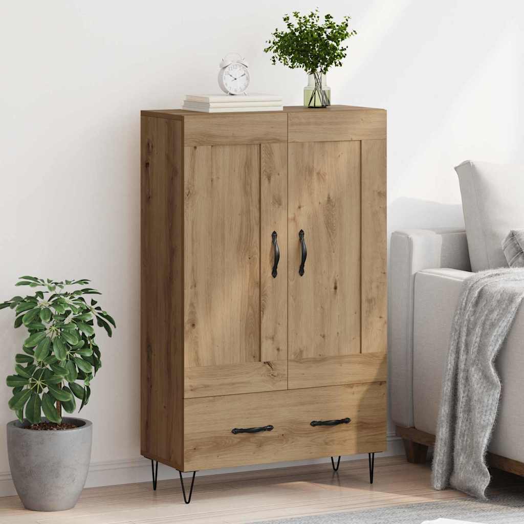 vidaXL Highboard Artisan Oak 69,5 x 31 x 115 εκ. Επεξεργασμένο ξύλο