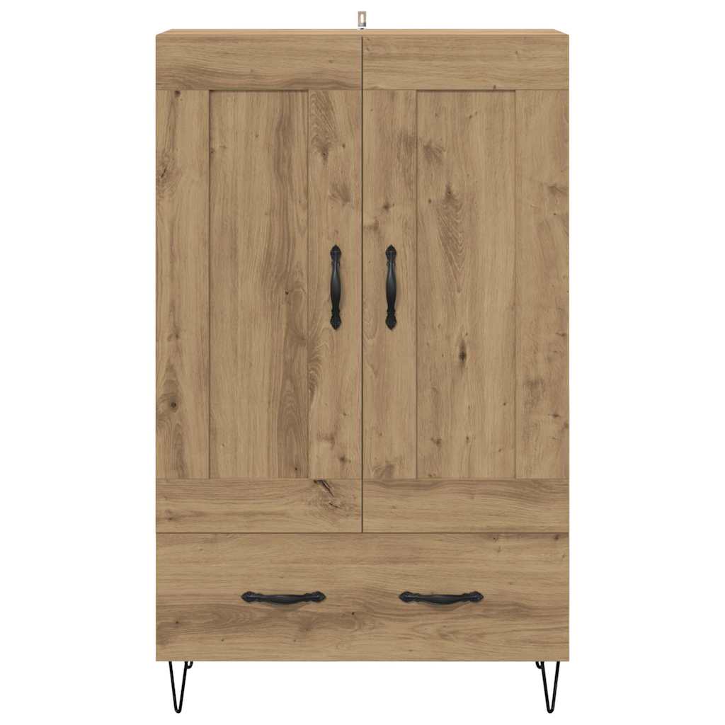 vidaXL Highboard Artisan Oak 69,5 x 31 x 115 εκ. Επεξεργασμένο ξύλο