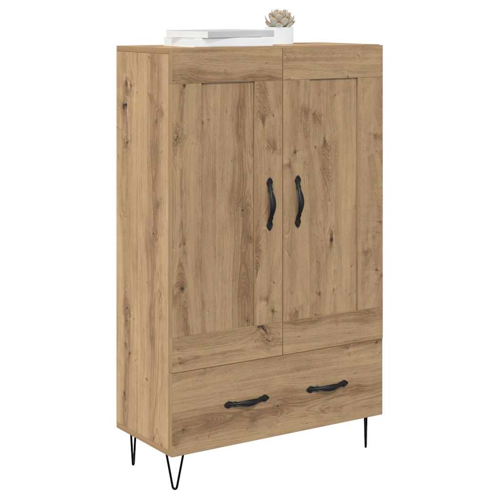 vidaXL Highboard Artisan Oak 69,5 x 31 x 115 εκ. Επεξεργασμένο ξύλο