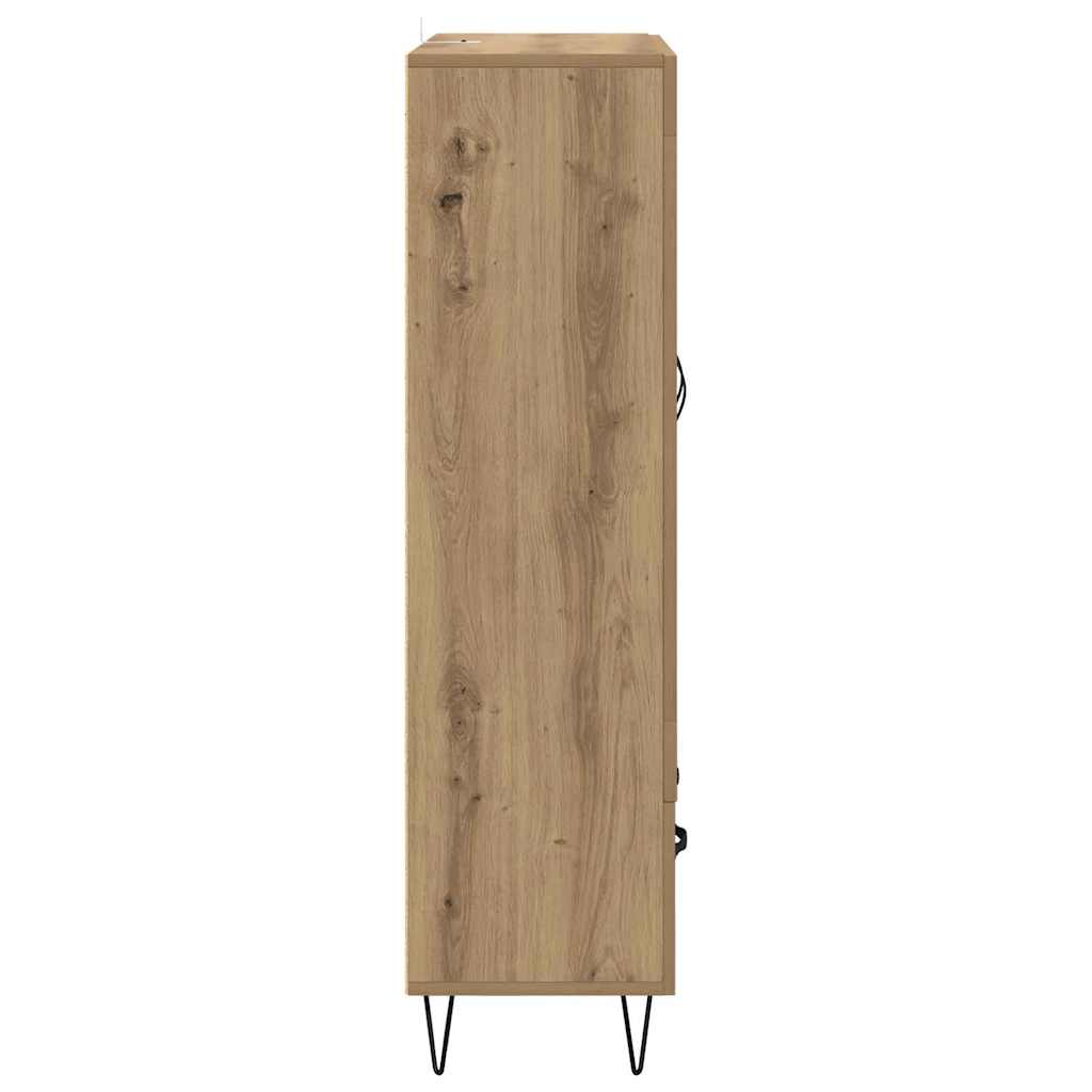 vidaXL Highboard Artisan Oak 69,5 x 31 x 115 εκ. Επεξεργασμένο ξύλο