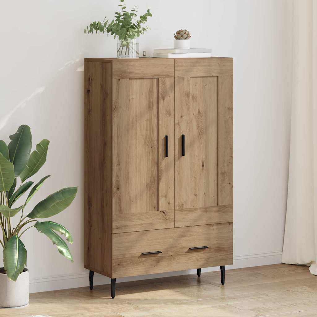 vidaXL Highboard Artisan Oak 69,5 x 31 x 115 εκ. Επεξεργασμένο ξύλο