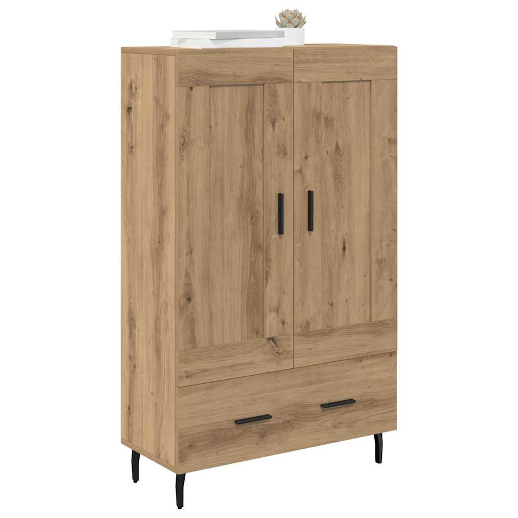 vidaXL Highboard Artisan Oak 69,5 x 31 x 115 εκ. Επεξεργασμένο ξύλο