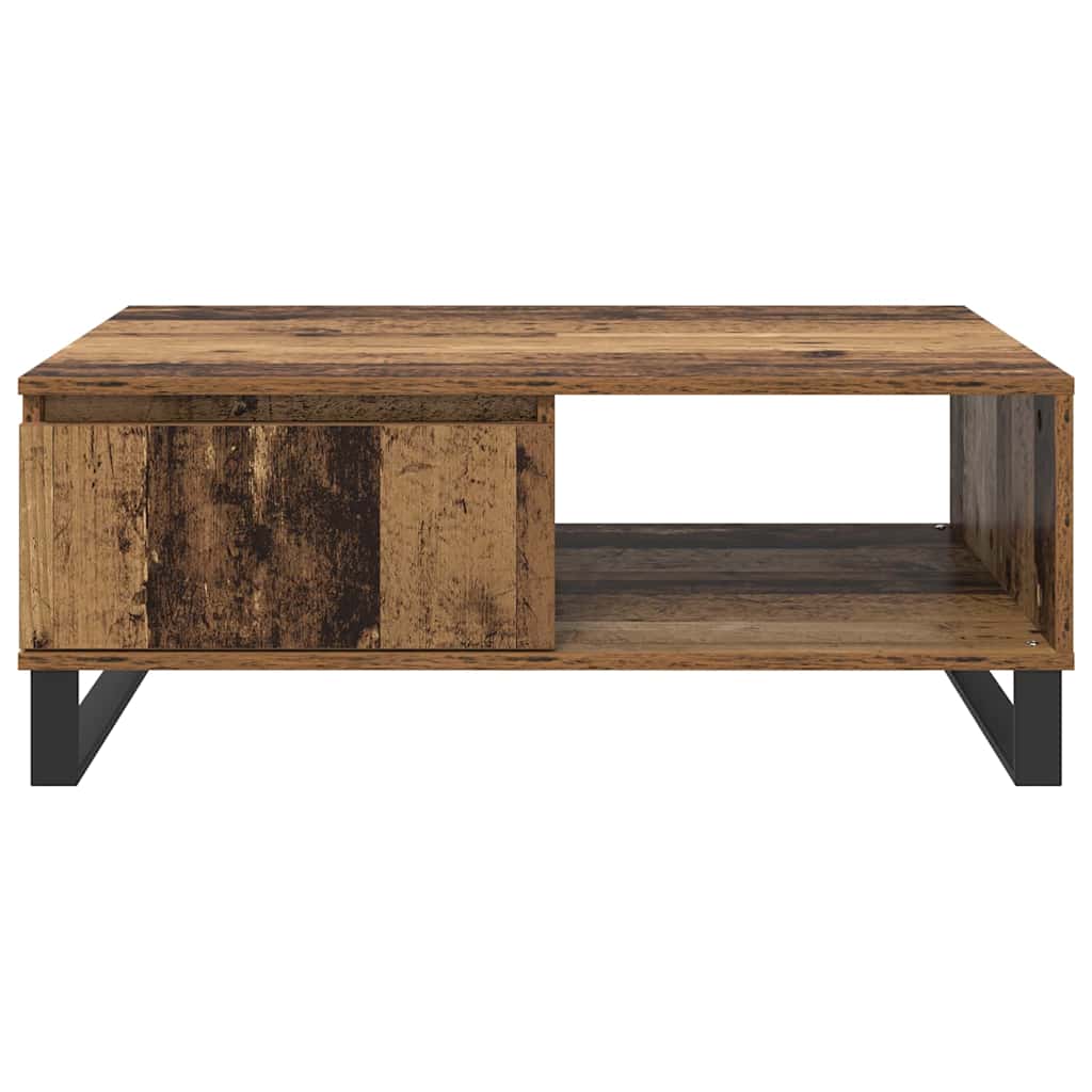 vidaXL Τραπεζάκι σαλονιού Παλιό Ξύλο 90 x 60 x 35 cm