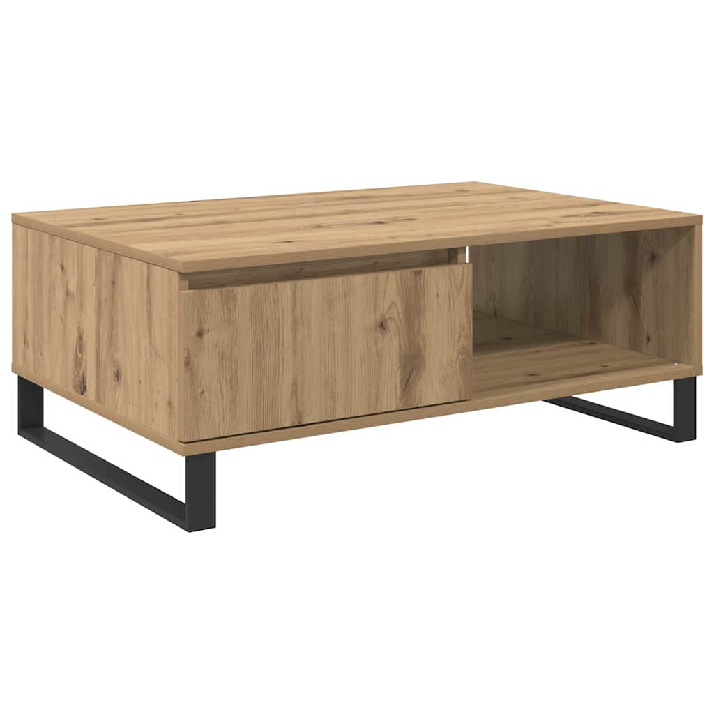 vidaXL Τραπεζάκι σαλονιού Artisan Oak 90 x 60 x 35 cm