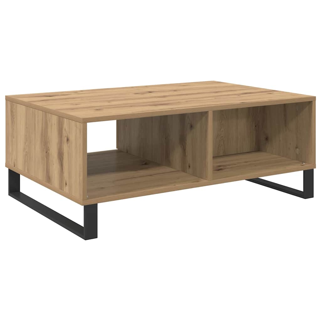 vidaXL Τραπεζάκι σαλονιού Artisan Oak 90 x 60 x 35 cm