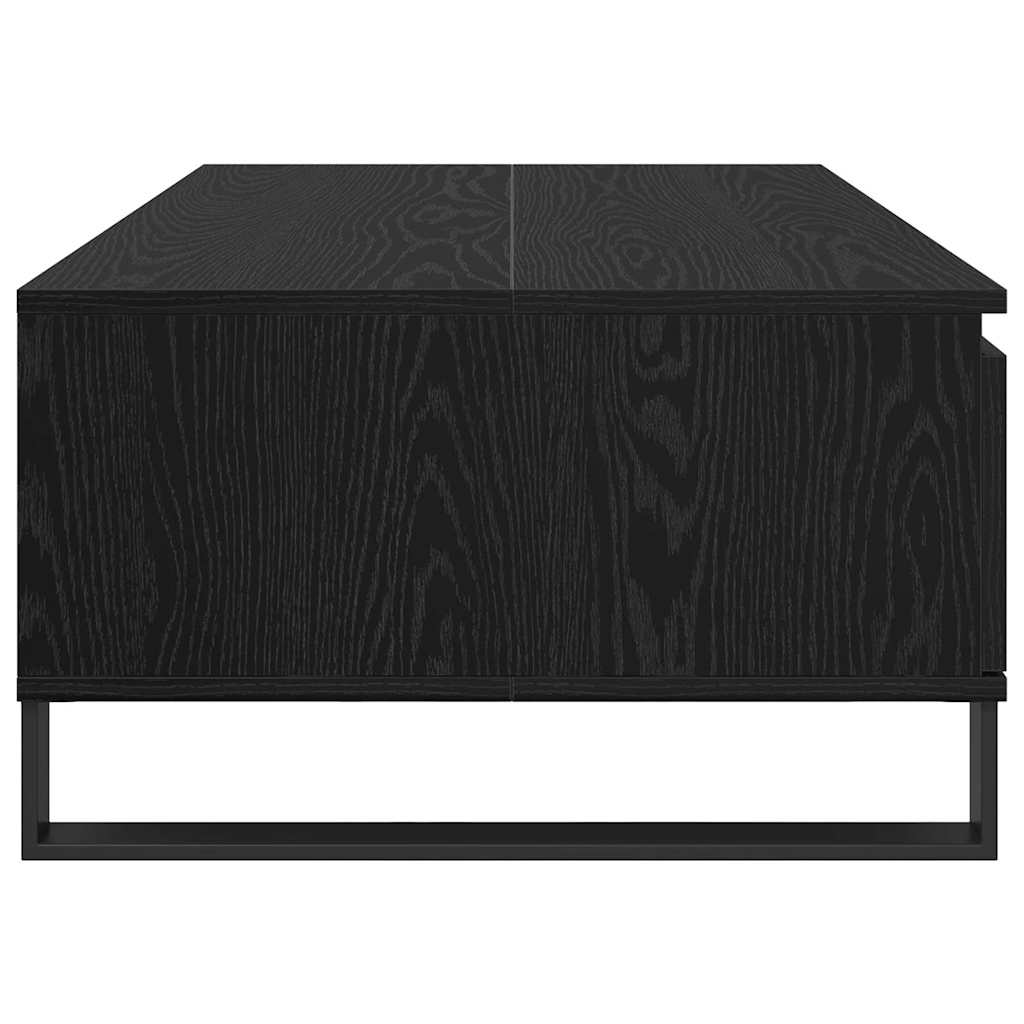 vidaXL Τραπεζάκι σαλονιού Μαύρη Οξυά 90 x 60 x 35 cm