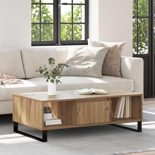vidaXL Τραπεζάκι σαλονιού Artisan Oak 104 x 60 x 35 εκ.