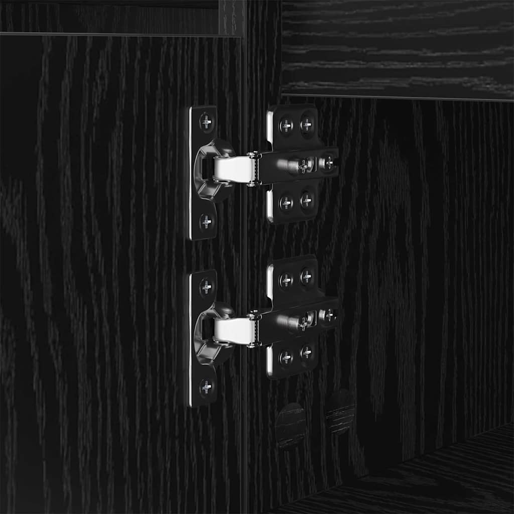 vidaXL Τραπεζάκι σαλονιού Μαύρη Οξυά 104 x 60 x 35 εκ.