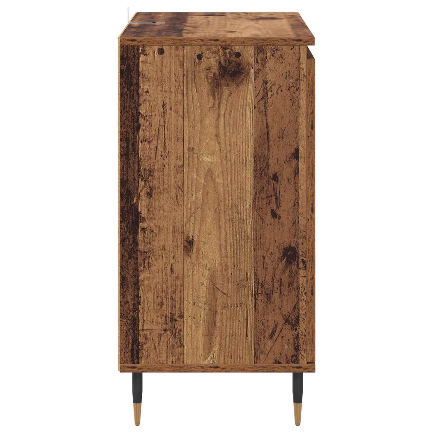 vidaXL Πλαϊνό γραφείο Παλιό Ξύλο 60 x 35 x 70 cm Επεξεργασμένο ξύλο