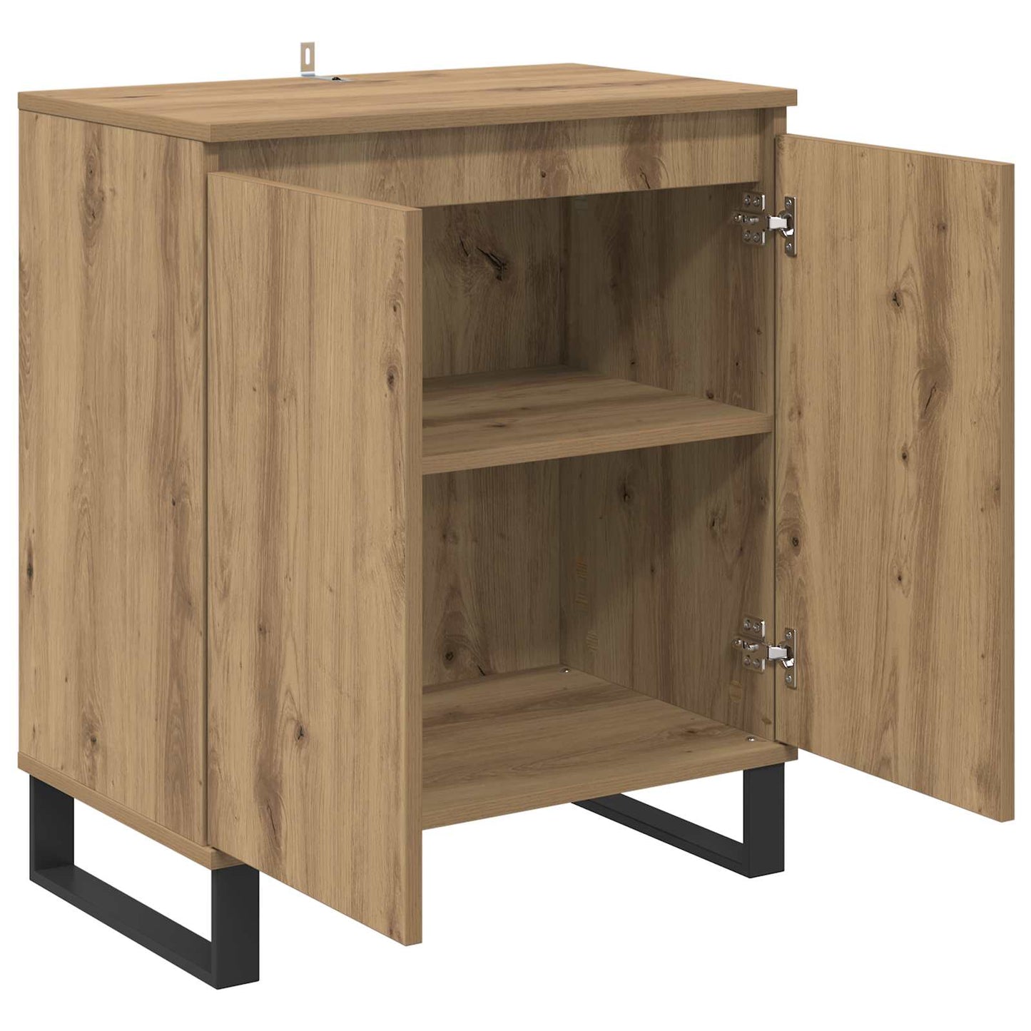 vidaXL Πλαϊνό γραφείο Artisan Oak 60 x 35 x 70 cm Επεξεργασμένο ξύλο