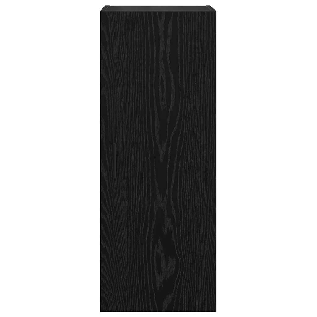vidaXL Επιτοίχιο ντουλάπι Μαύρη Οξυά 34,5 x 34 x 90 εκ.
