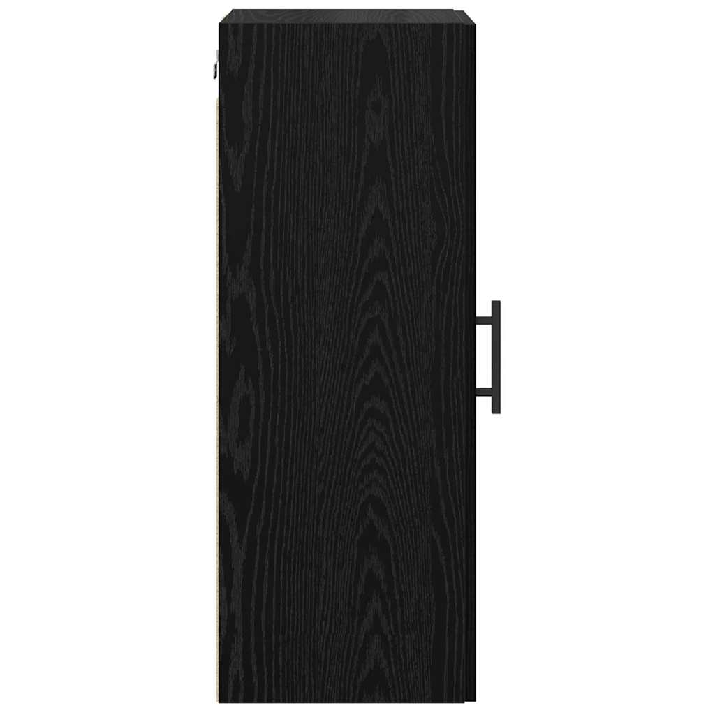 vidaXL Επιτοίχιο ντουλάπι Μαύρη Οξυά 34,5 x 34 x 90 εκ.